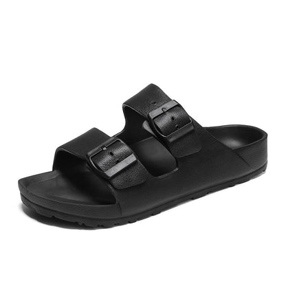 Men’s Sandals – Adjustable Buckle Straps – Cushioned Sole – Open Toe Casual Fit