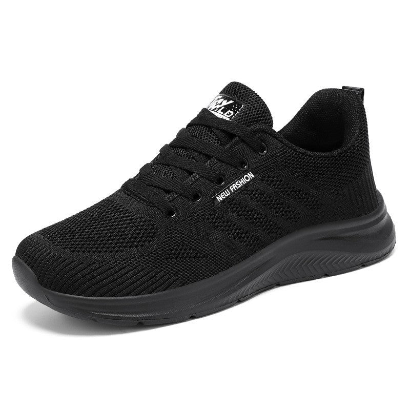 Women’s Running Shoes – Soft Knit – Cushioned Sole – Lace-Up Low Top Supportive Fit