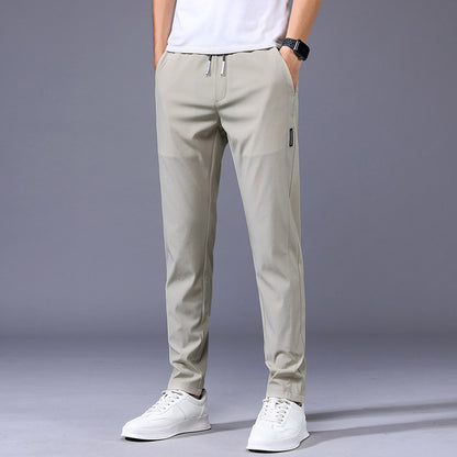 George Relaxed Fit Jogger Pants | Elastic Waist Drawstring Jogger Pants