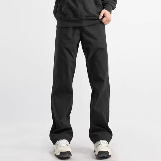 Men’s Trousers – Relaxed Fit – Straight Leg – Soft Breathable Fabric – Casual Wear