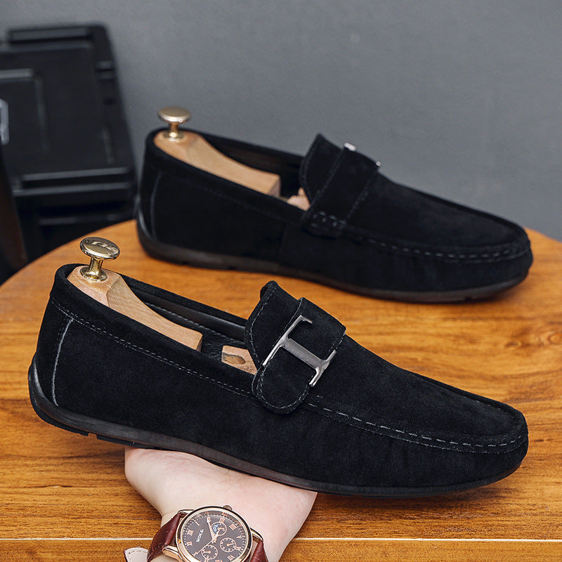 Men’s Loafers – Slip-On Comfort – Breathable Blend – Flexible Sole – Casual Style