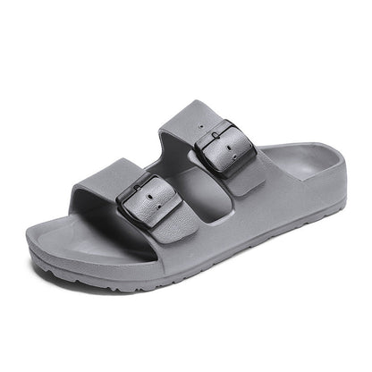 Men’s Sandals – Adjustable Buckle Straps – Cushioned Sole – Open Toe Casual Fit