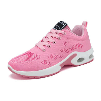 Women’s Athletic Sneakers – Breathable Mesh – Cushioned Sole – Supportive Fit – Lace-Up