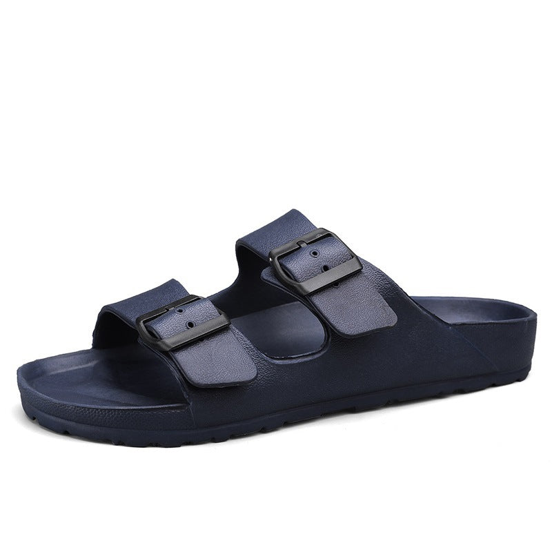 Men’s Sandals – Adjustable Buckle Straps – Cushioned Sole – Open Toe Casual Fit