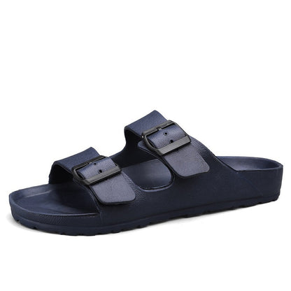 Men’s Sandals – Adjustable Buckle Straps – Cushioned Sole – Open Toe Casual Fit