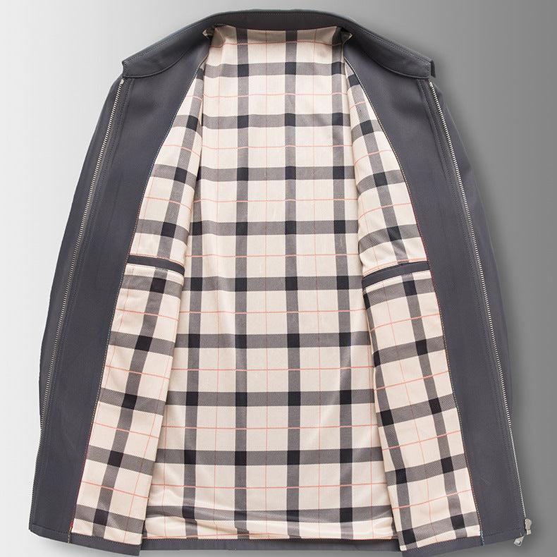 Joshua Regular Fit Jacket | Zip Front Flap Pockets Jacket