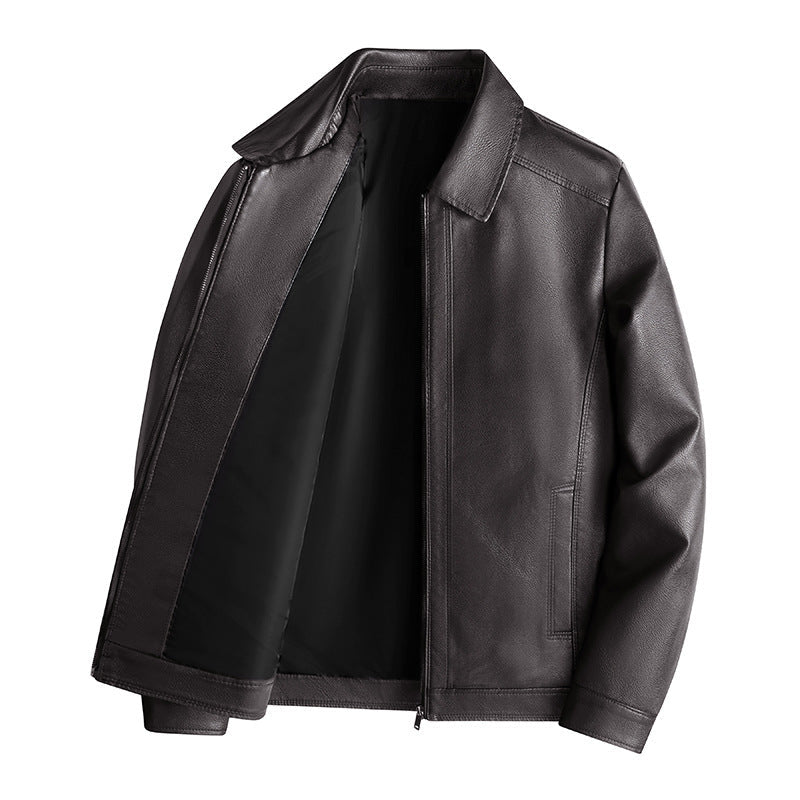 Men’s Jacket – Tailored Fit – Stand Collar Zip Front – Smart Casual