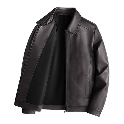 Men’s Jacket – Tailored Fit – Stand Collar Zip Front – Smart Casual