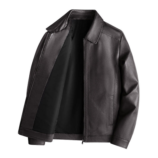 Men’s Jacket – Tailored Fit – Stand Collar Zip Front – Smart Casual
