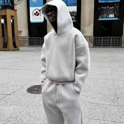 Men’s Hoodie – Oversized Fit – Drawstring Hood – Casual Loungewear