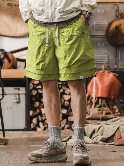 Men’s Cargo Shorts – Relaxed Fit – Lightweight Quick Dry Fabric – Breathable Mesh Panels