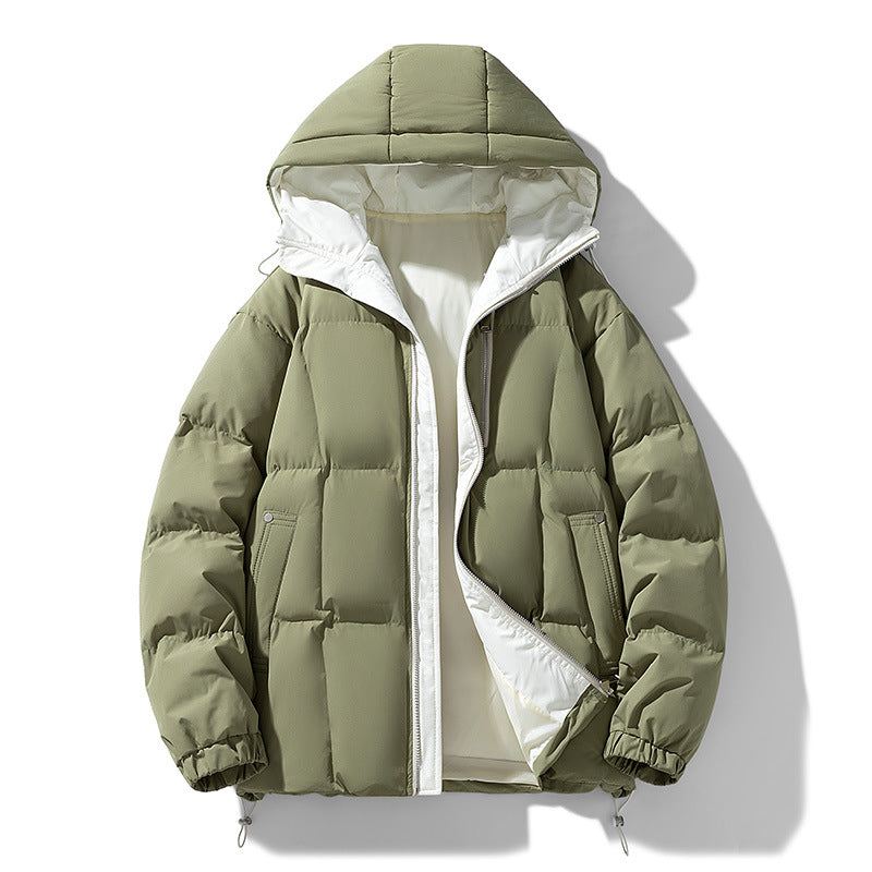 Jack Quilted Oversized Puffer Jacket | Hooded Drawstring Hem Puffer Jacket