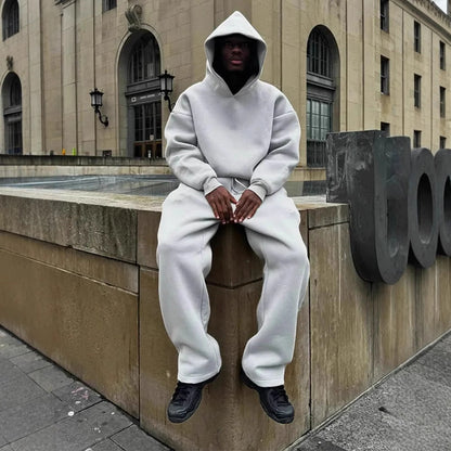 Men’s Hoodie – Oversized Fit – Drawstring Hood – Casual Loungewear