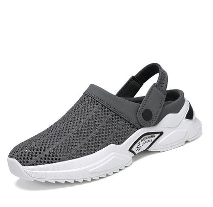 Men’s Closed Toe Sandals – Adjustable Strap – Orthopedic Support