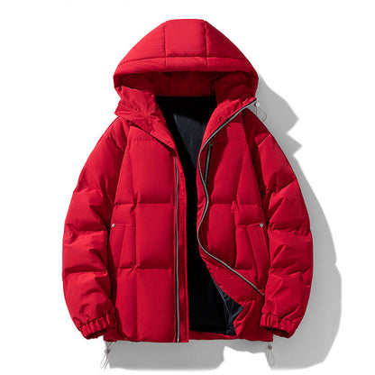 Jack Quilted Oversized Puffer Jacket | Hooded Drawstring Hem Puffer Jacket