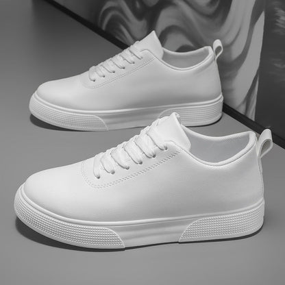 Men’s Slip-On Skate Shoes – Synthetic Leather – Low Top – Rubber Sole – Casual Fit