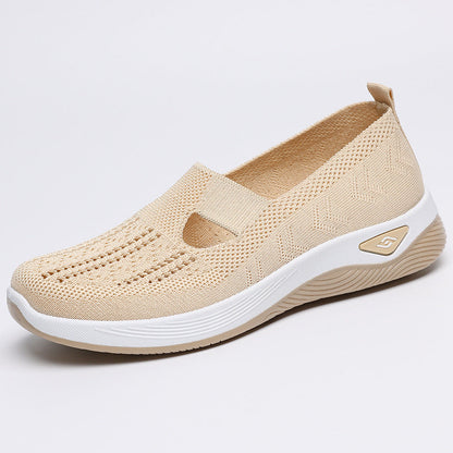 Women’s Slip-On Shoes – Lightweight – Comfort Sole – Low Top