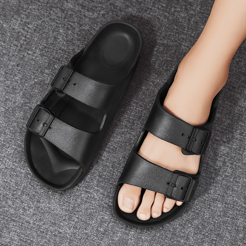 Men’s Sandals – Adjustable Buckle Straps – Cushioned Sole – Open Toe Casual Fit