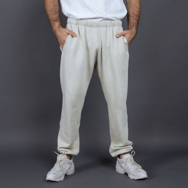 Men’s Sweatpants – Relaxed Fit – Cotton – Elastic Waist – Side Pockets