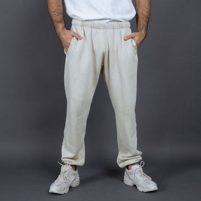 Men’s Sweatpants – Relaxed Fit – Cotton – Elastic Waist – Side Pockets