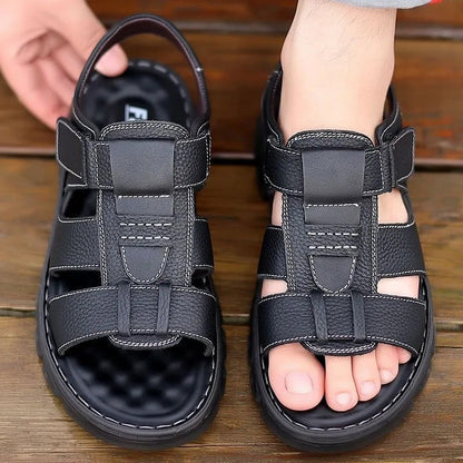 Men’s Sandals – Open Toe – Adjustable Fit – Rugged Sole – Casual Outdoor Comfort