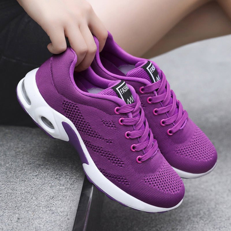 Women’s Athletic Sneakers – Breathable Mesh – Cushioned Sole – Supportive Fit – Lace-Up