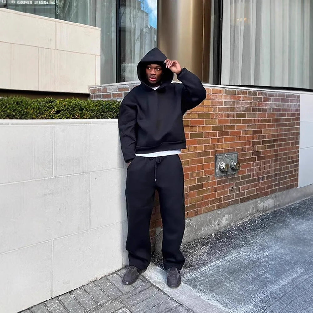 Men’s Hoodie – Oversized Fit – Drawstring Hood – Casual Loungewear
