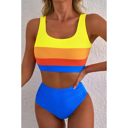 Women’s Bikini Set – Sporty Fit – High Waist – Seamless – Breathable Quick-Dry Fabric