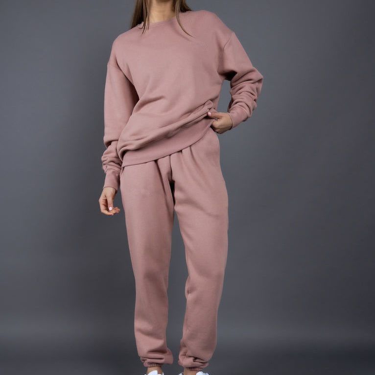 Men’s Tracksuit Set – Cotton – Relaxed Fit – Ribbed Cuffs – Casual Wear