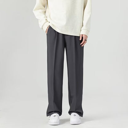Men’s Harem Trousers – Tapered Fit – Lightweight Draped Fabric – Ankle Length Casual