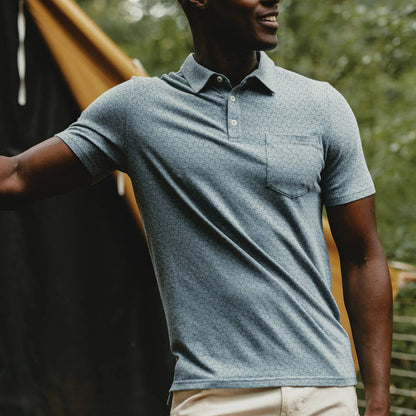 Men’s Polo Shirt – Soft Cotton Blend – Regular Fit – Short Sleeve – Chest Pocket