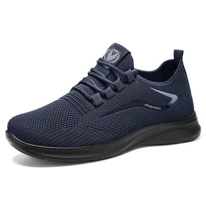 Men’s Sneakers – Fly-Knit Upper – Lace-Up – Cushioned Low-Top Fit