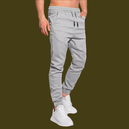 Men’s Jogger Pants – Slim Fit – Soft Knit – Drawstring Waist – Elastic Cuffs Casual