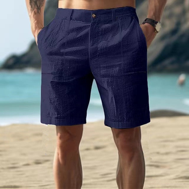 Men’s Casual Shorts – Relaxed Fit – Breathable Blend – Knee Length – Utility Style