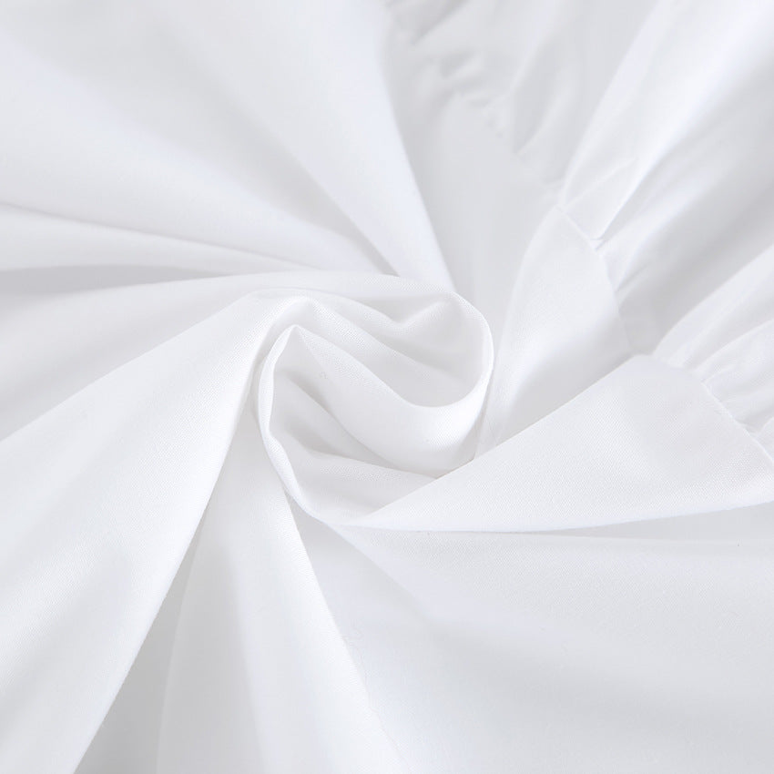 Women’s A-Line Dress – Sleeveless Loose Fit – Tiered Hem – Lightweight Cotton Blend