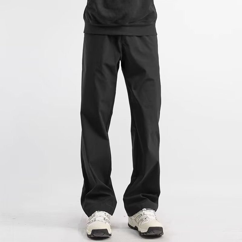 Men’s Trousers – Relaxed Fit – Straight Leg – Soft Breathable Fabric – Casual Wear