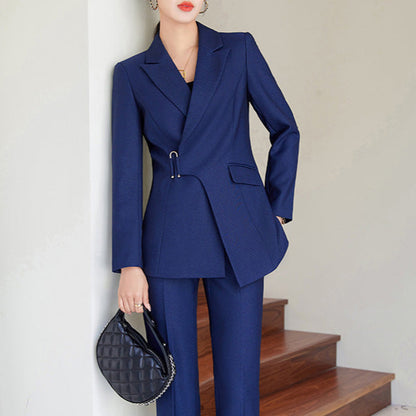 Women’s Blazer – Tailored Fit – Structured Silhouette – Notch Lapel – Formal Wear