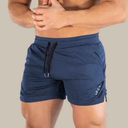 Men’s Swim Shorts – Slim Fit – Quick-Dry Breathable Blend – Adjustable Waistband