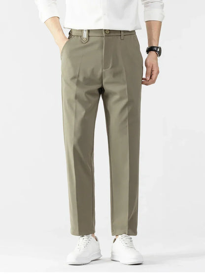 Men’s Trousers – Slim Fit – Tailored Cut – Lightweight Fabric – Business Casual