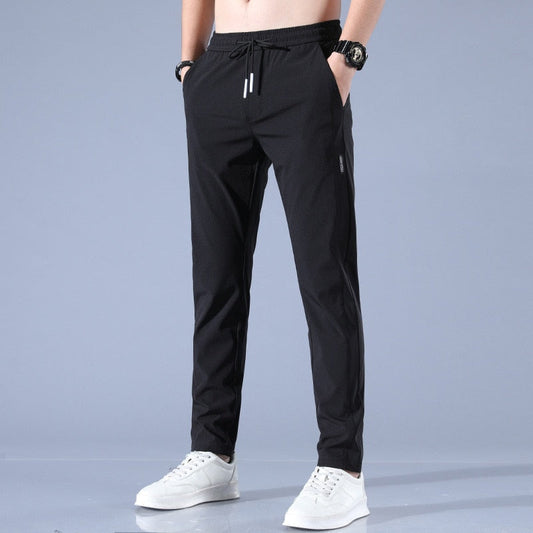 Theodore Slim Tapered Jogger Pants | Elastic Waistband Casual Jogger Pants