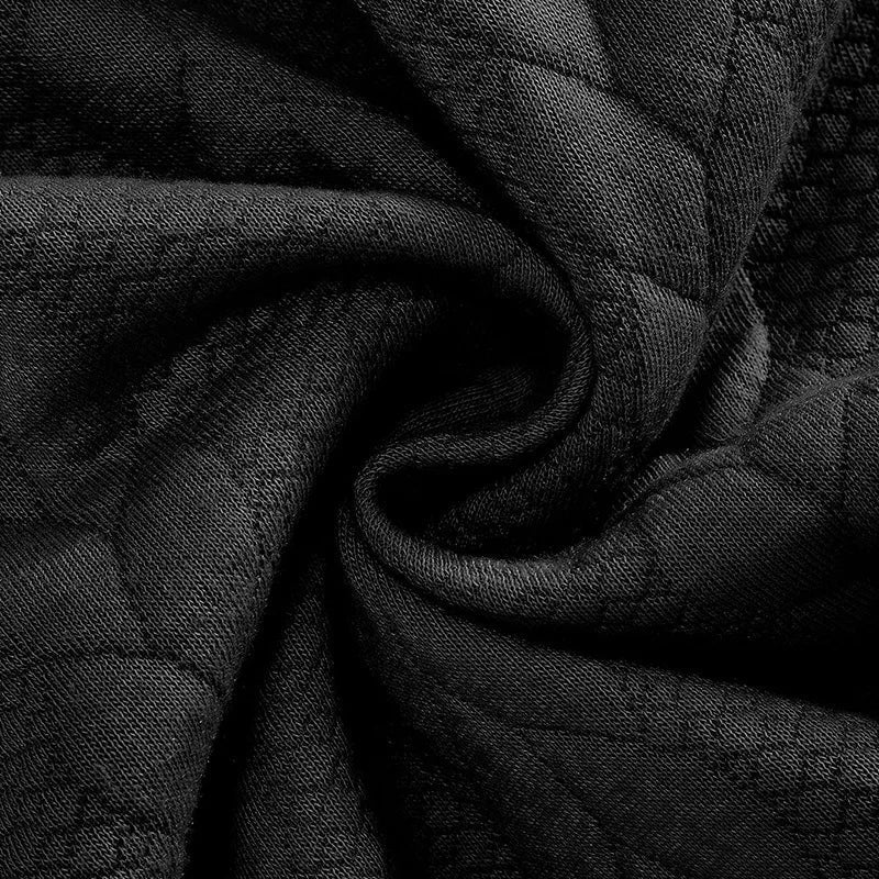 Oliver Relaxed Fit Quarter-Zip Sweater | Cable Knit Geometric Quarter-Zip Sweater