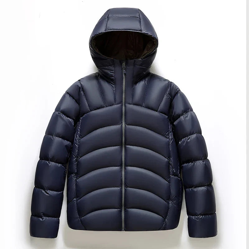 Arlo Hooded Puffer Jacket | Quilted, Relaxed Fit Puffer Jacket