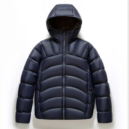 Arlo Hooded Puffer Jacket | Quilted, Relaxed Fit Puffer Jacket