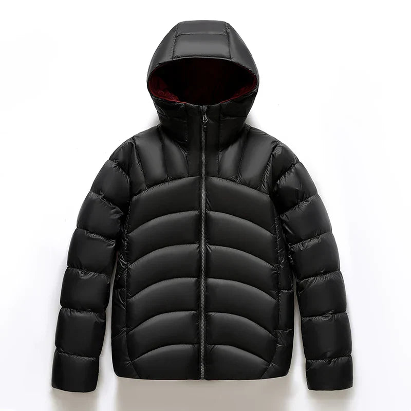 Arlo Hooded Puffer Jacket | Quilted, Relaxed Fit Puffer Jacket