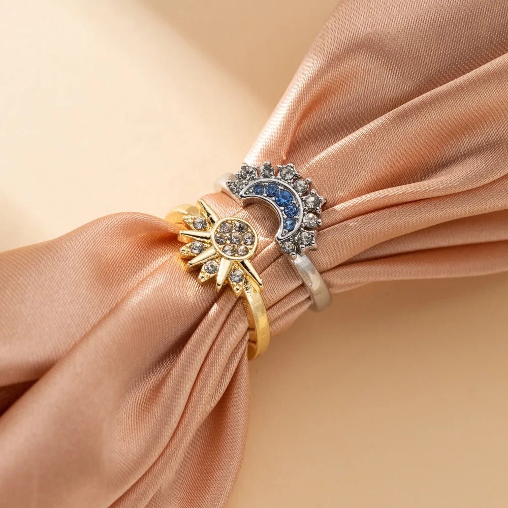 Isla Celestial Mid-Length Pendant Necklace | Sun And Moon Motif Pendant Necklace