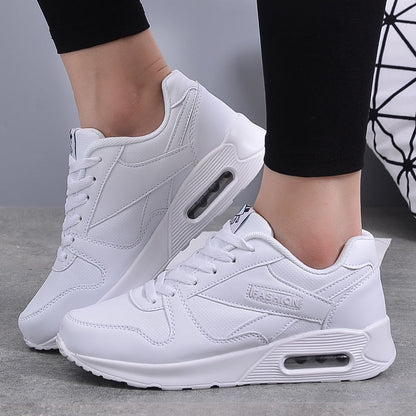 Women’s Sneakers – Chunky Fit – Breathable Mesh – Cushioned Sole – Lace-Up Casual