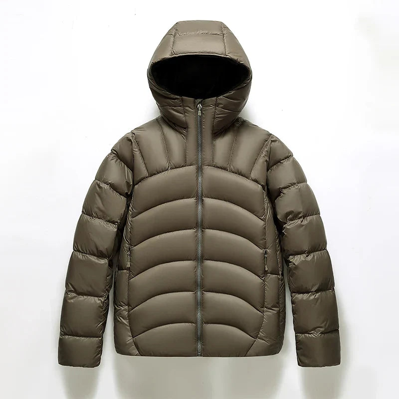 Arlo Hooded Puffer Jacket | Quilted, Relaxed Fit Puffer Jacket