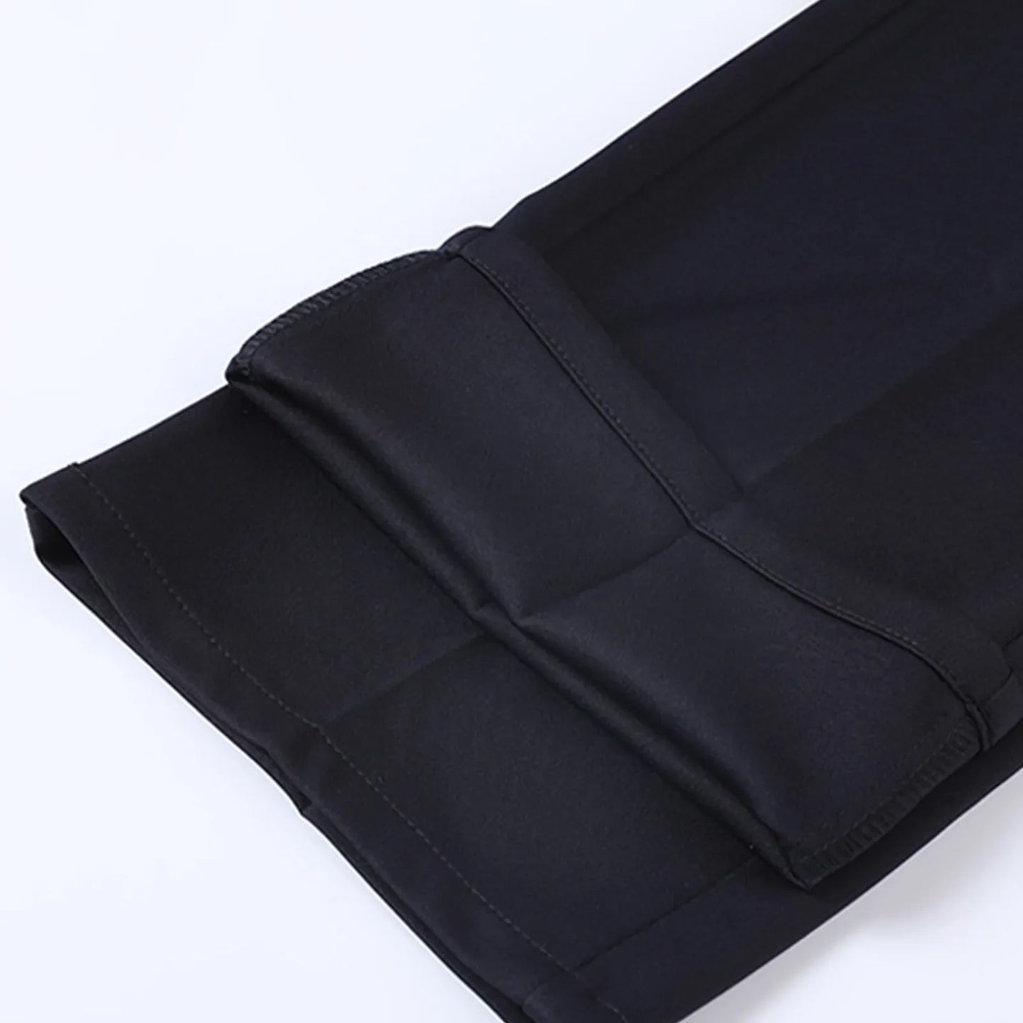 Men’s Formal Trousers – Slim Fit – Stretch Fabric – Flat Front Tailored Style