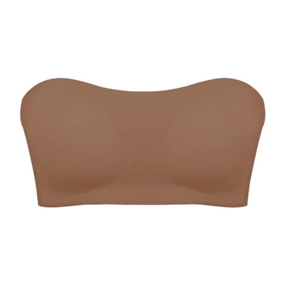 Women’s Strapless Bra – Push Up Support – Seamless Silhouette – Breathable Blend