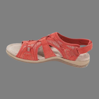 Women’s Orthopedic Sandals – Adjustable Fit – Cushioned Insole – Open Toe Design